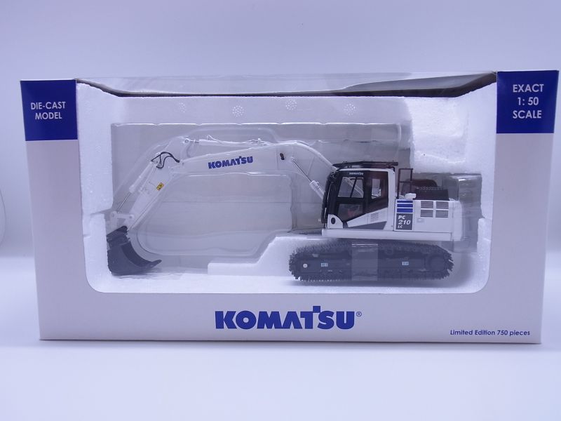 【KOMATSU】コマツ油圧ショベル　ホワイトPC210LC-11 新商品